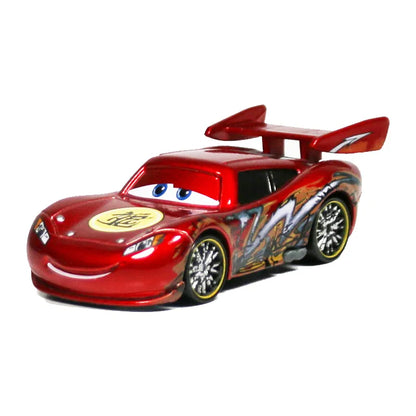 Coches Disney Pixar de juguete McQueen de aleación de Metal escala 1:55 para niños