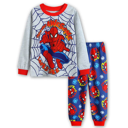 Conjunto de ropa de dormir de algodón de Marvel para niños