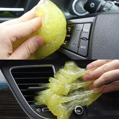 Gel eliminador de polvo para coche