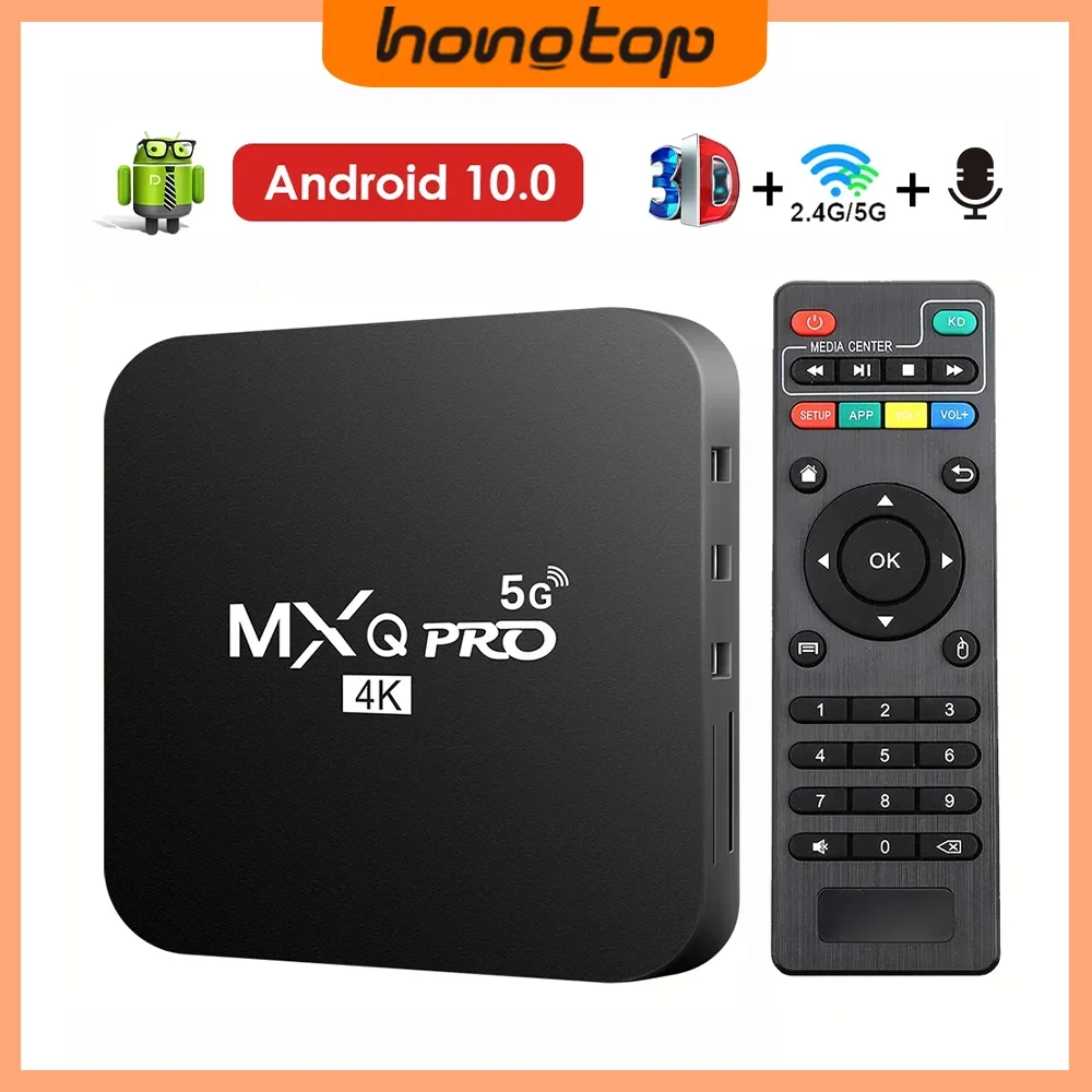 TV Box inteligente MXQ-PRO, decodificador con Android