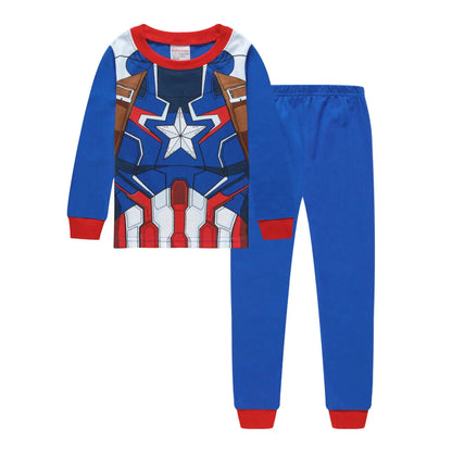 Conjunto de ropa de dormir de algodón de Marvel para niños