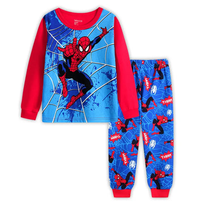 Conjunto de ropa de dormir de algodón de Marvel para niños