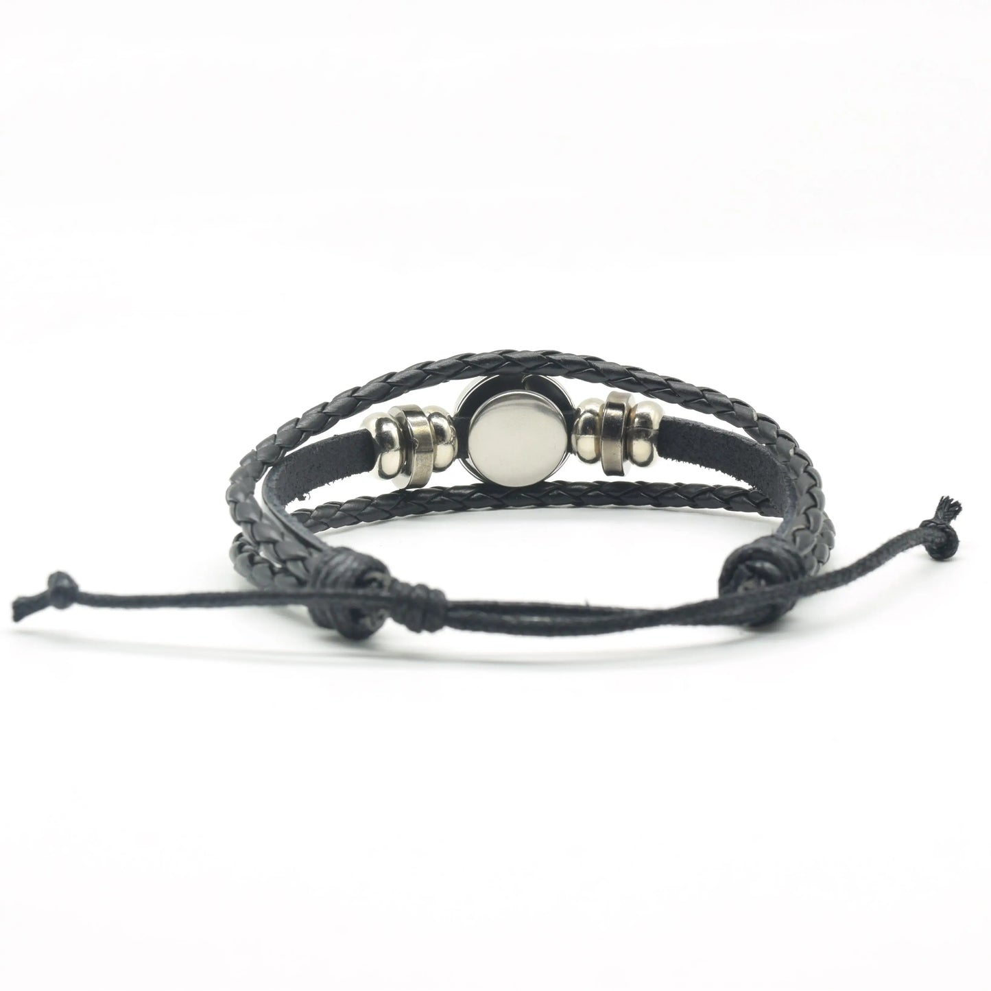 Pulsera con dijes de constelación de 12 signos del zodiaco para hombre y mujer