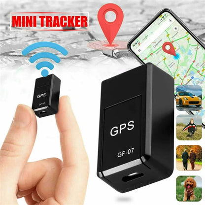 Minirastreador con GPS para coche, montaje magnético fuerte