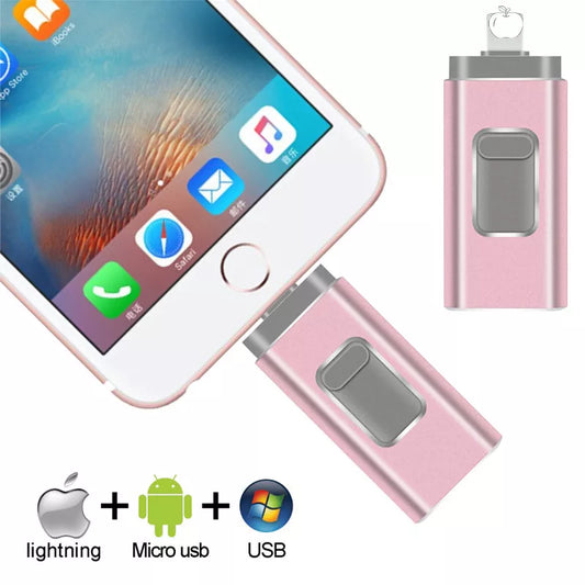 Unidad flash para iPhone/ipad/ios, memoria USB