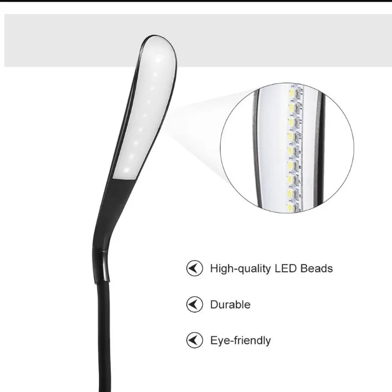 Lámpara de escritorio, Sensor táctil de luz LED